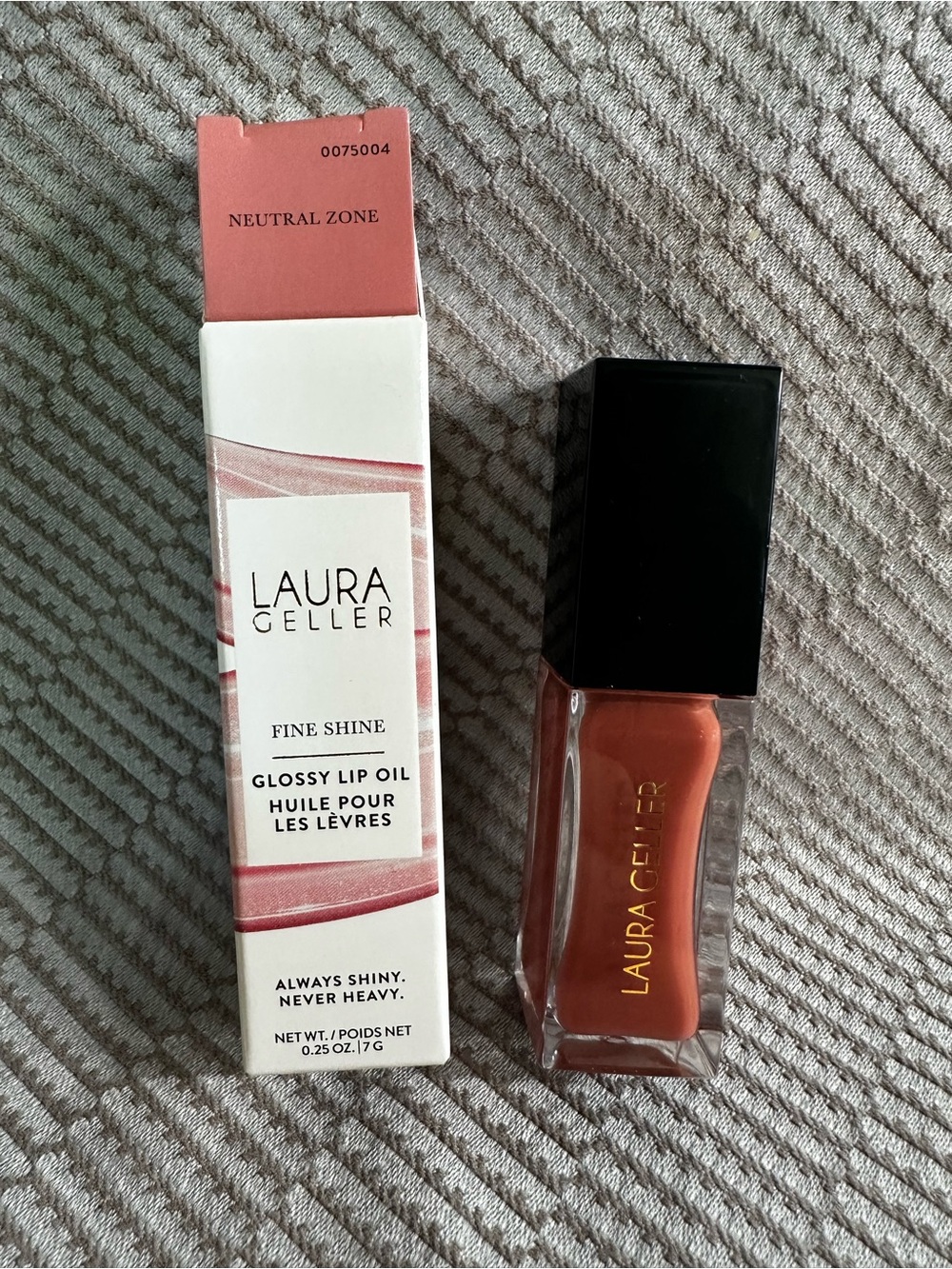 Laura Geller Glossy Lip Oil Neutral Zone - Warm Terracotta